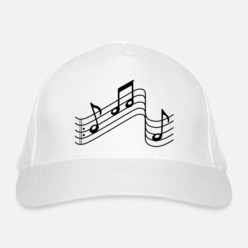 music Organic Baseball Cap