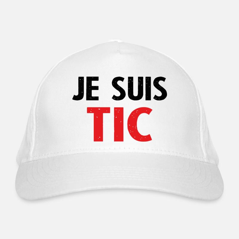 Je suis TIC Casquette classique bio