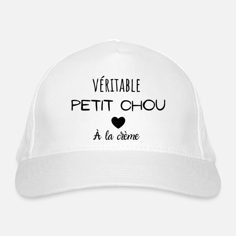 Véritable petit chou à la crème Casquette classique bio