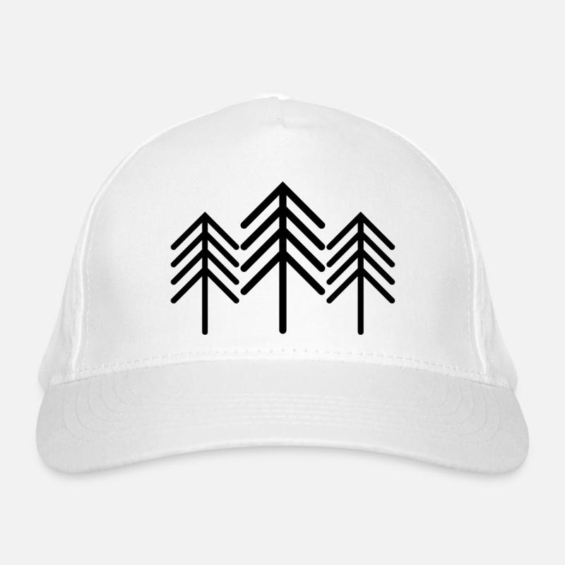 Tree Trees Icon Logo icon Forest Illustration Organic Baseball Cap