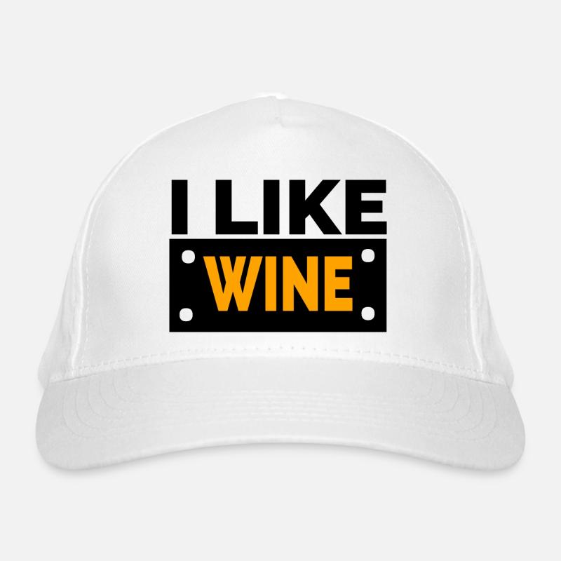 Wine Organic Baseball Cap