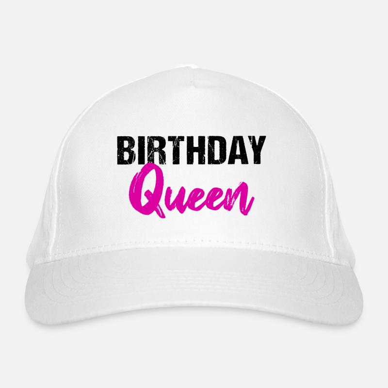 Reine d’anniversaire Casquette classique bio