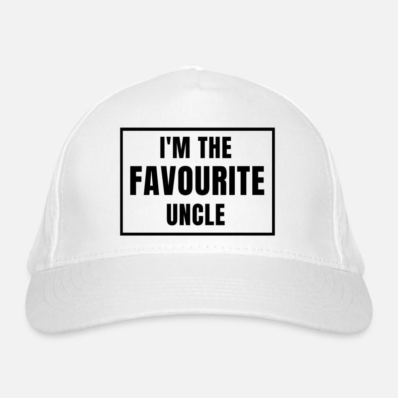 Je suis l’oncle préféré Casquette classique bio