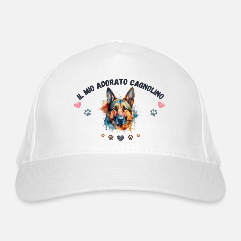 Mon toutou d'amour G3 BLK Casquette classique bio