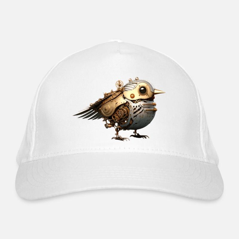 Oiseau Steampunk Casquette classique bio