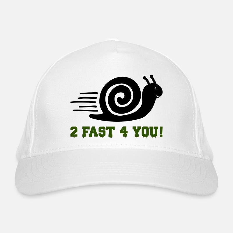 Escargot 2 Rapide Casquette classique bio