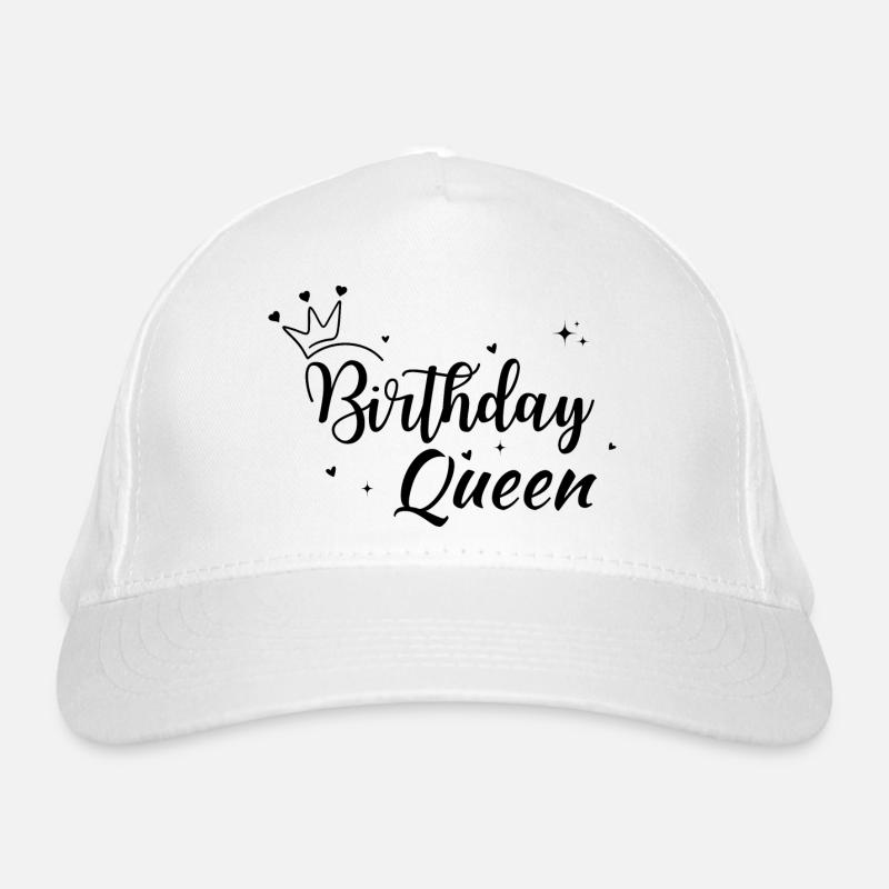 Birthday queen Casquette classique bio