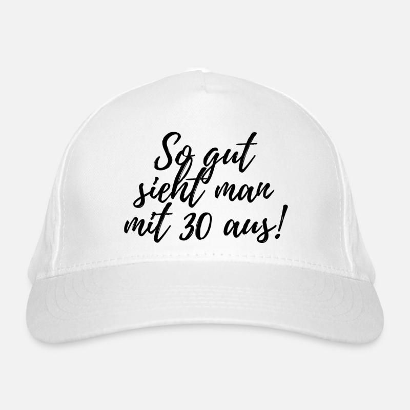 30th Birthday Organic Baseball Cap