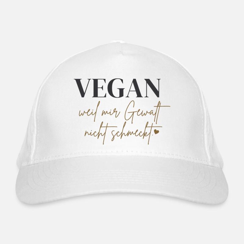 Végétalienne, parce que je n’aime pas la violence Casquette classique bio