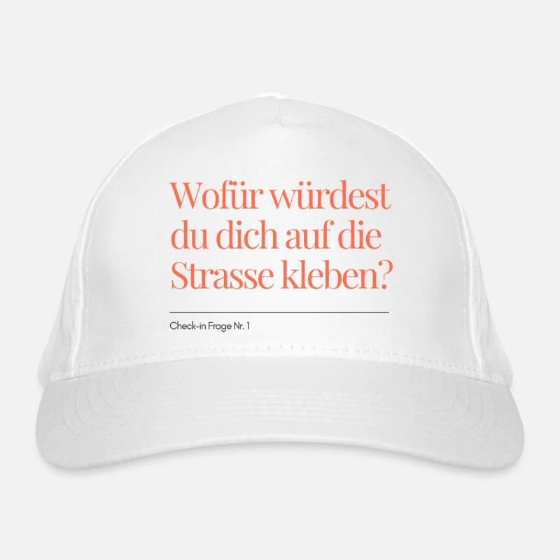 Question n° 1 Casquette classique bio