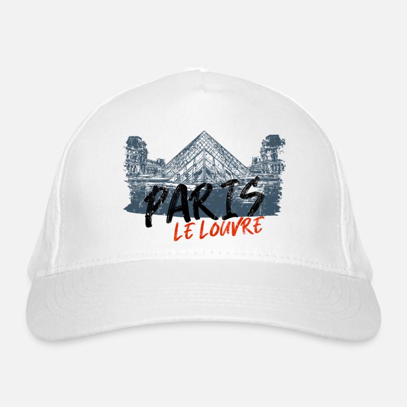 Design Inspiration Louvre Pyramid Paris Organic Baseball Cap