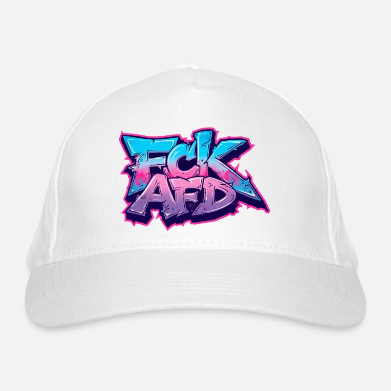 Déclaration Graffiti Antifa Casquette classique bio