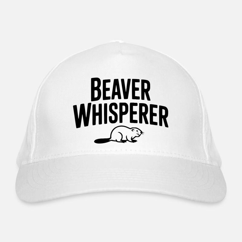 Biber-Flüsterer Bio-Baseballkappe