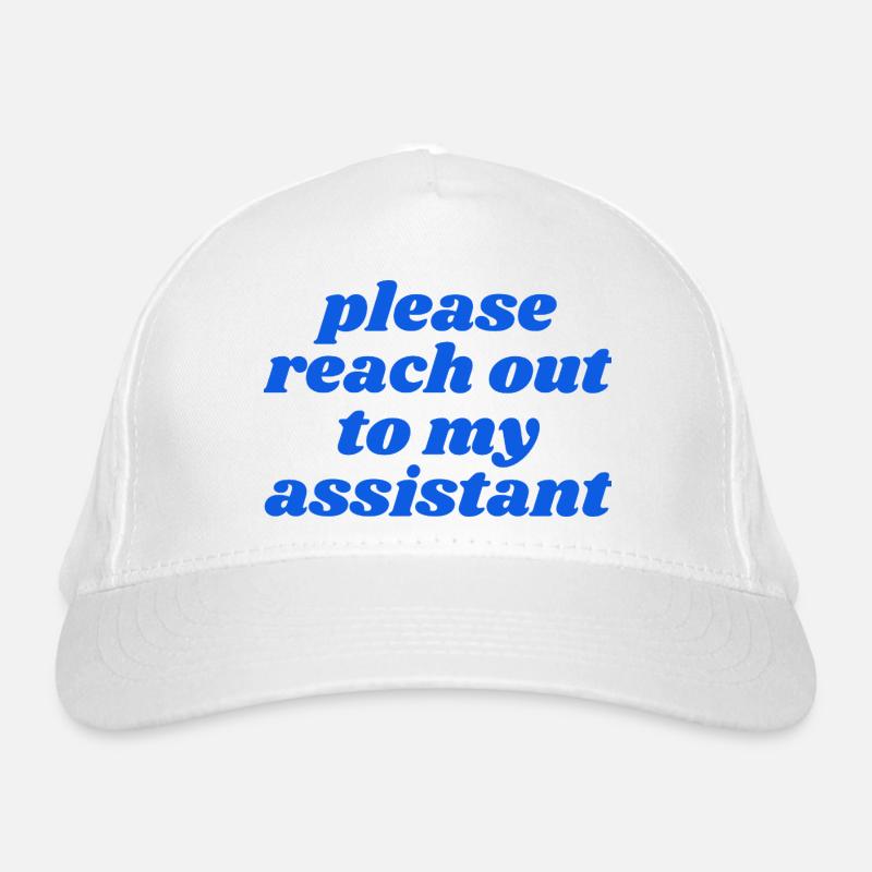 Merci de contacter mon assistant Casquette classique bio