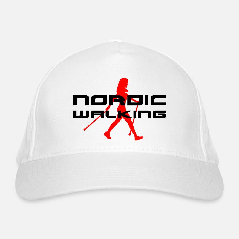 Nordic Walking Organic Baseball Cap