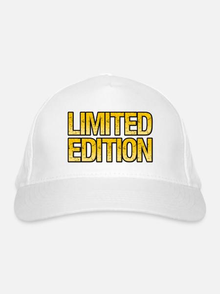 LIMITED EDITION - Bio-Baseballkappe - Weiß