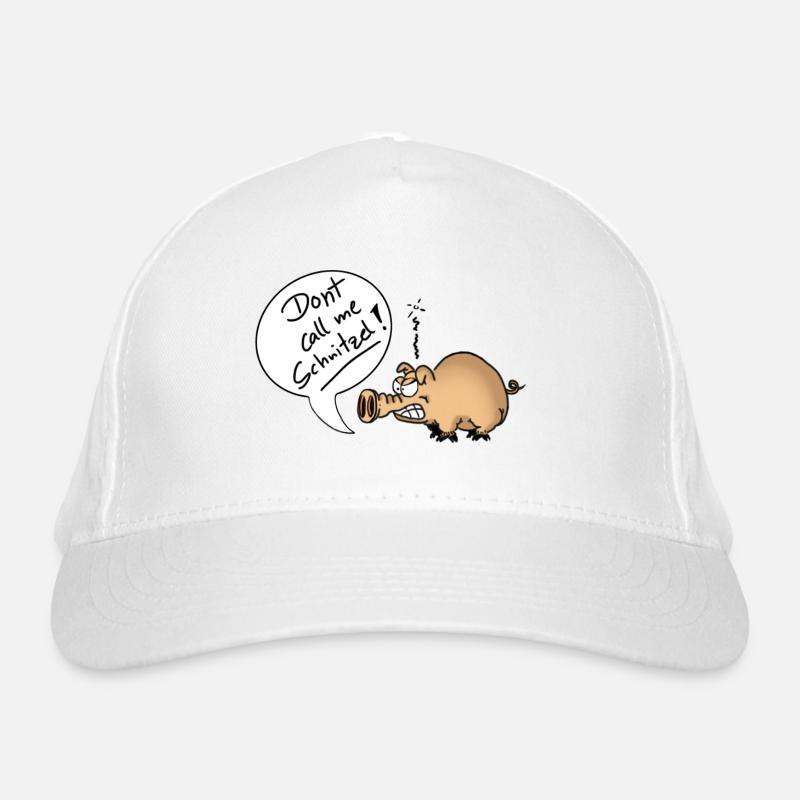 DontCallMeSchnitzel Bio-Baseballkappe