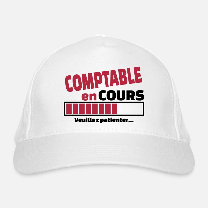 comptable en cours Casquette classique bio