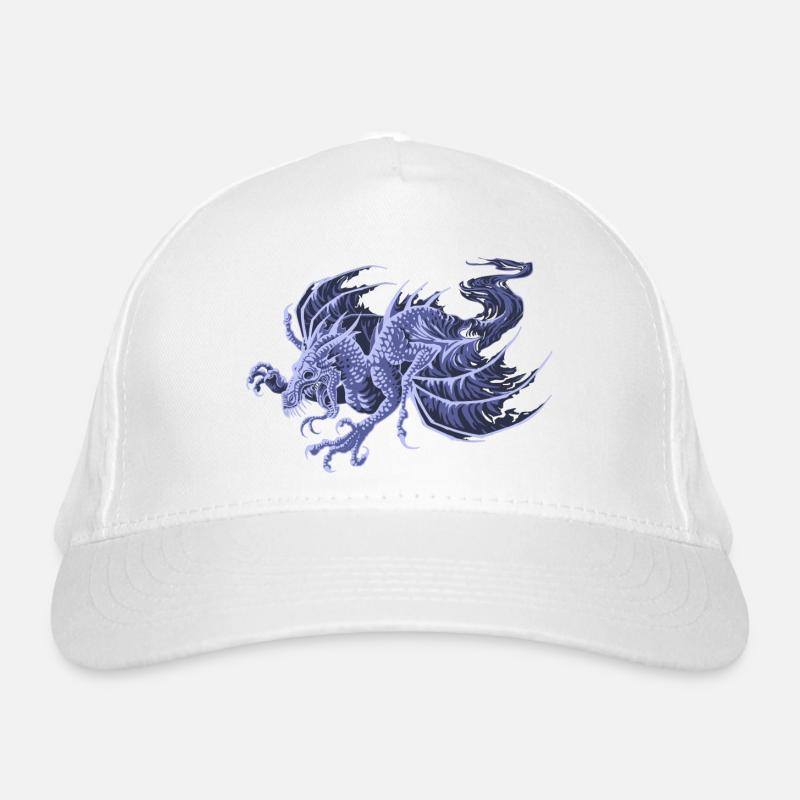 Drachengeist Bio-Baseballkappe