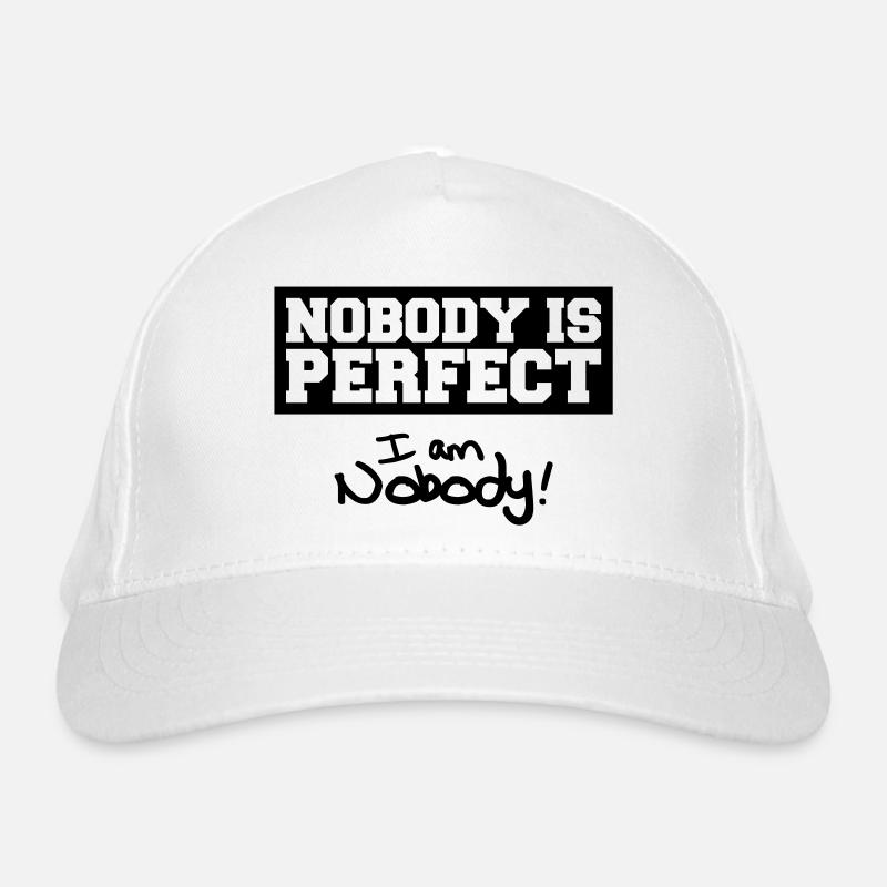 nobody_is_perfect_pap_1 Bio-Baseballkappe