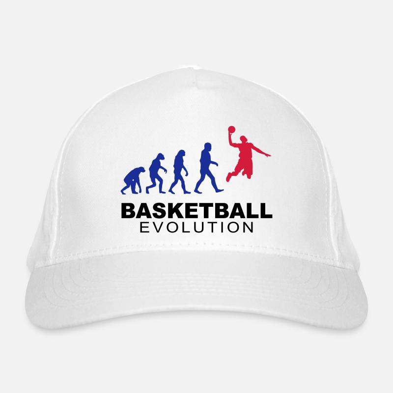Basketball evolution Organic Baseball Cap