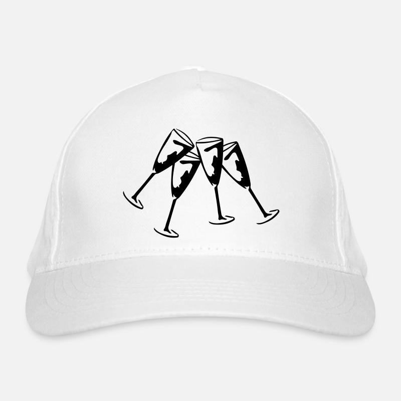 glasses design Bio-Baseballkappe