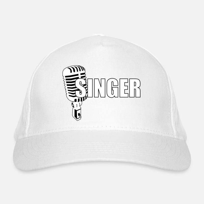 Sänger - Musik Bio-Baseballkappe