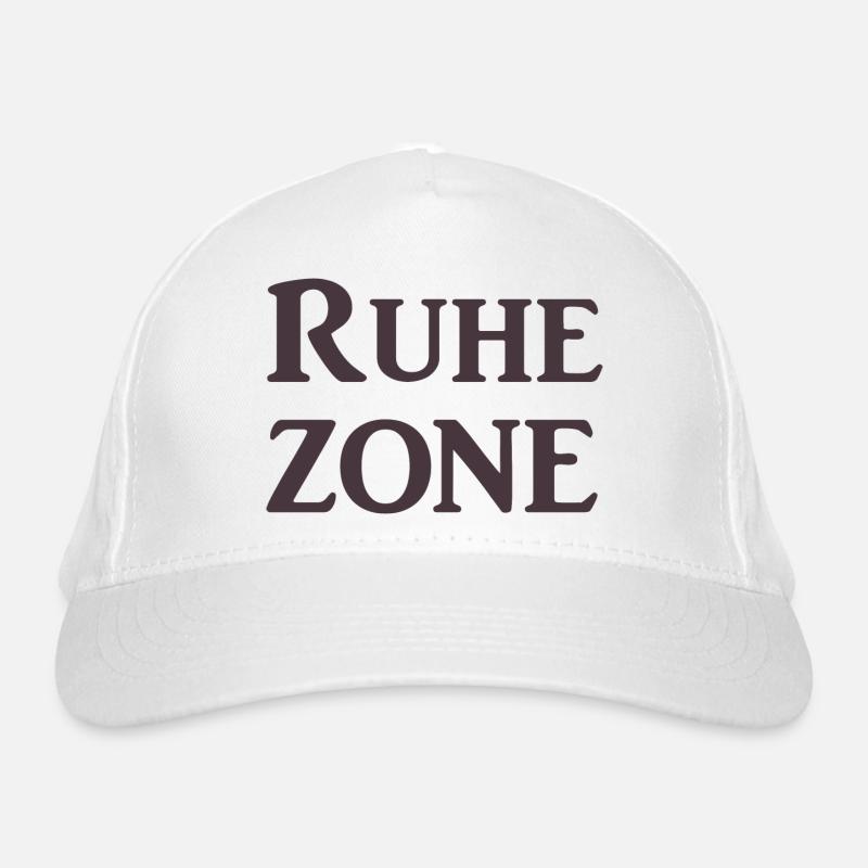 Ruhezone Bio-Baseballkappe