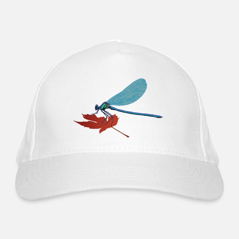 Lilli, die Libelle Bio-Baseballkappe