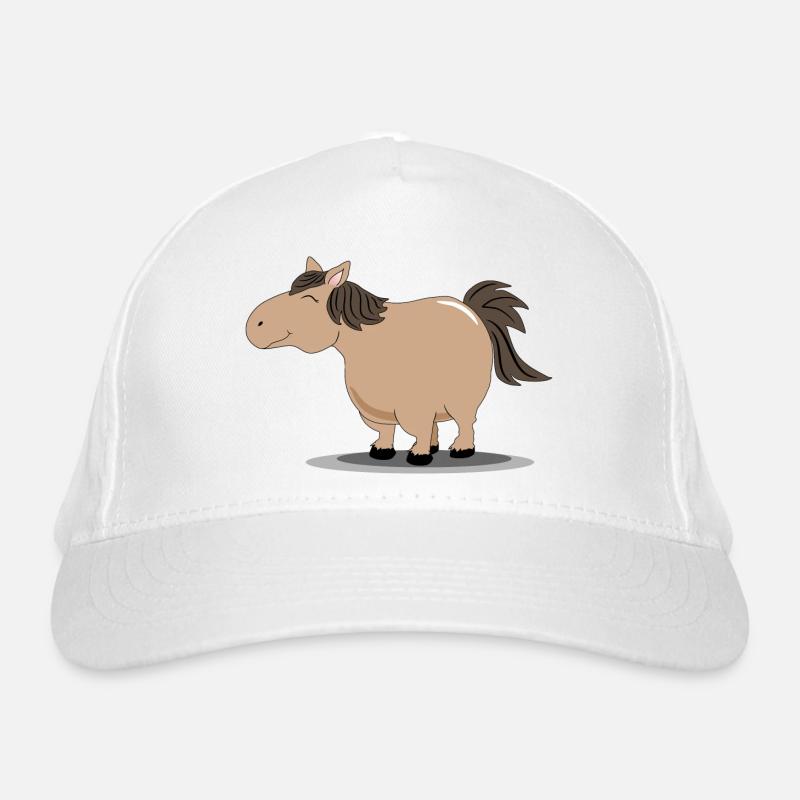 Dickes Pony Bio-Baseballkappe