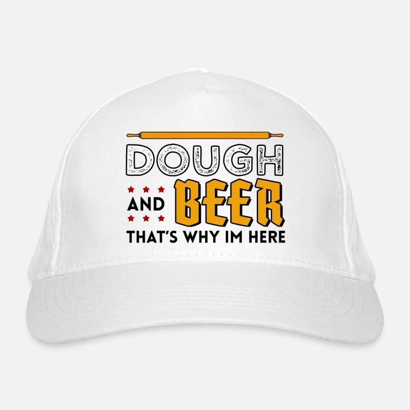 bäcker bier backen ist liebe geschenk torte beruf Bio-Baseballkappe
