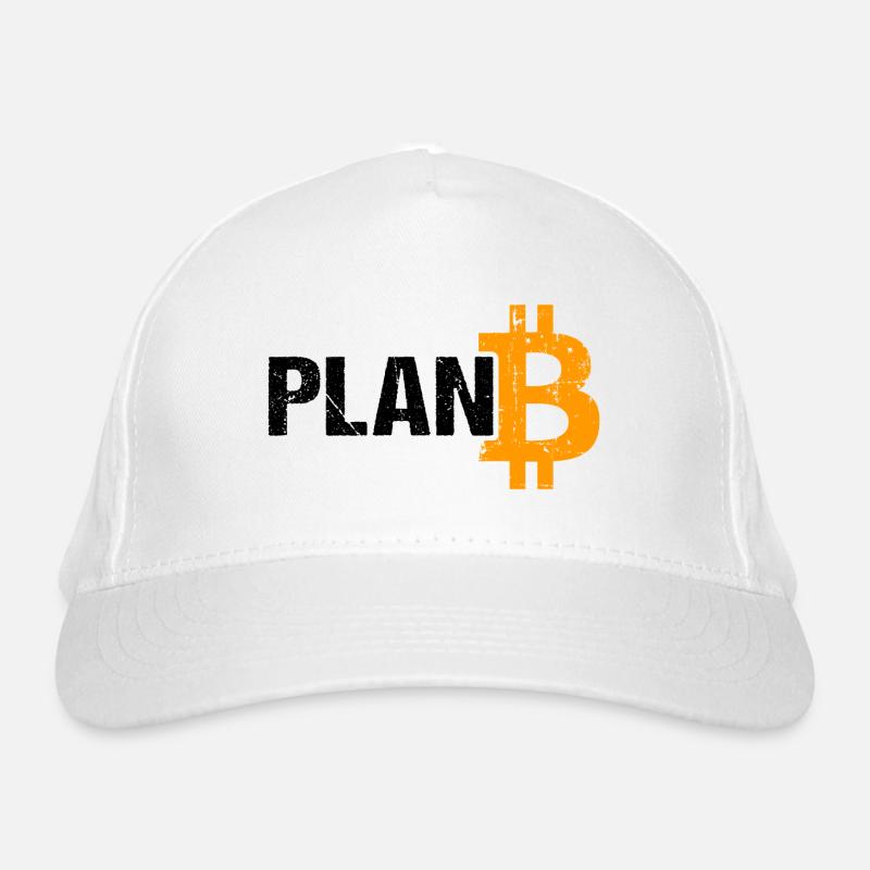 Plan B Bitcoin Krypowährung Bio-Baseballkappe