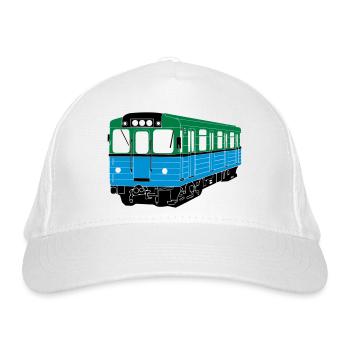 Kharkiv Metro - Organic Baseball Cap - white - Front