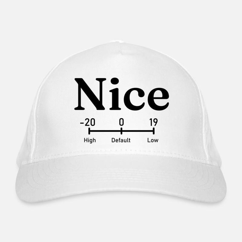 Belle | commande de priorité de processus linux Casquette classique bio