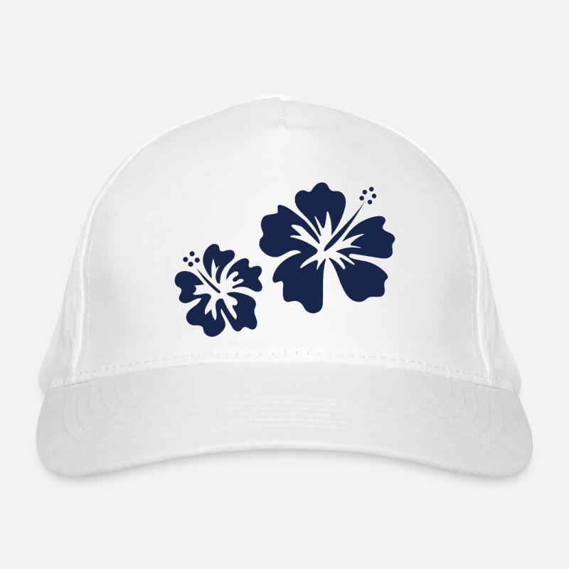 Hibiscus bleus Casquette classique bio