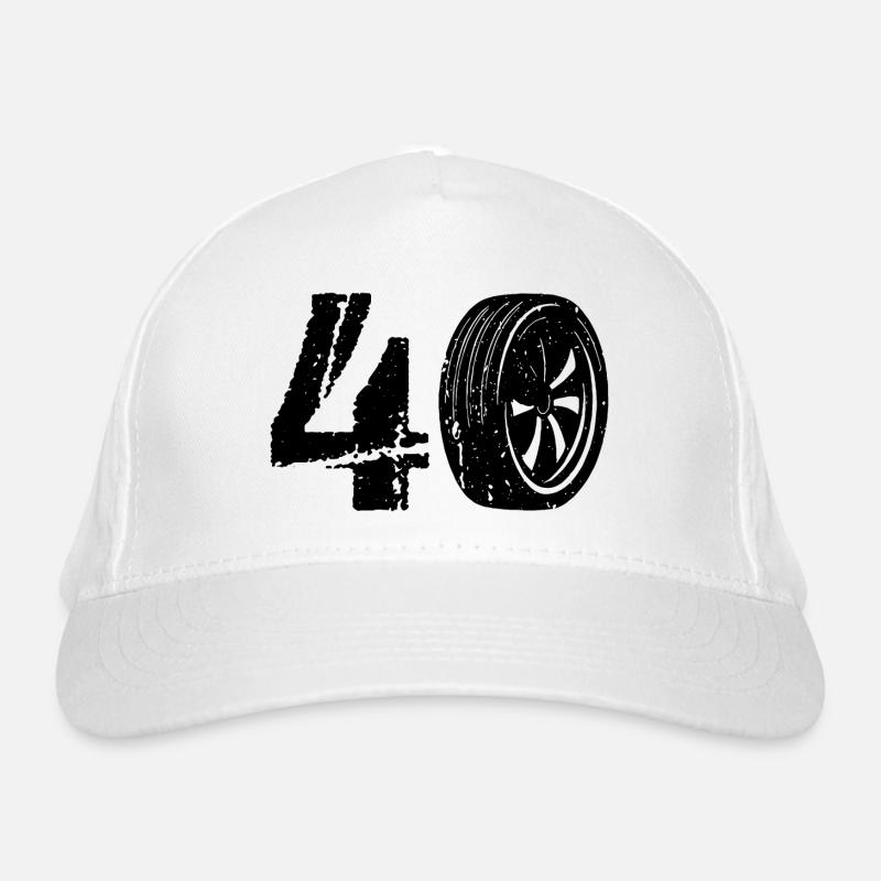 40 Sport automobile Casquette classique bio