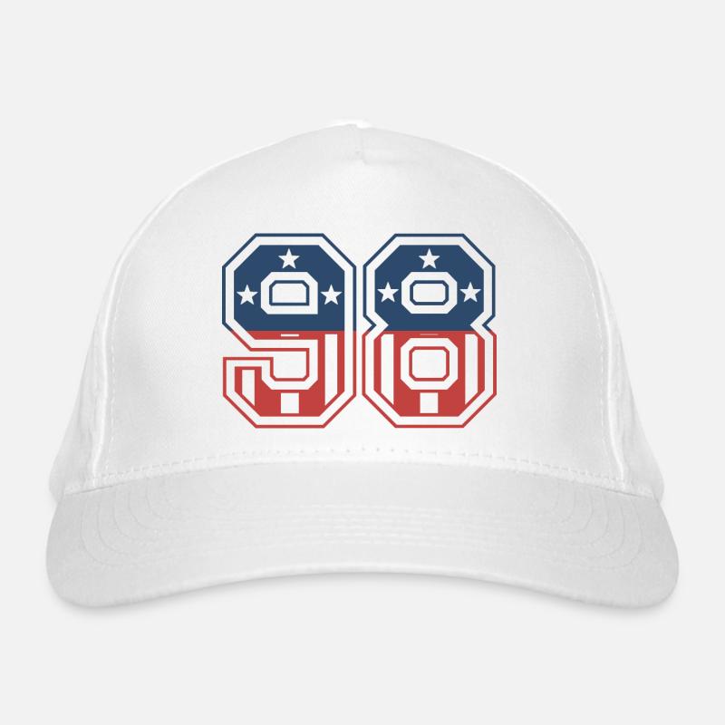 Numéro 98 États-Unis Casquette classique bio