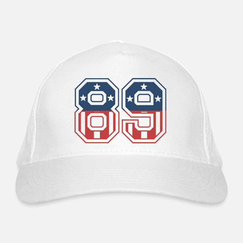Number 89 USA Organic Baseball Cap