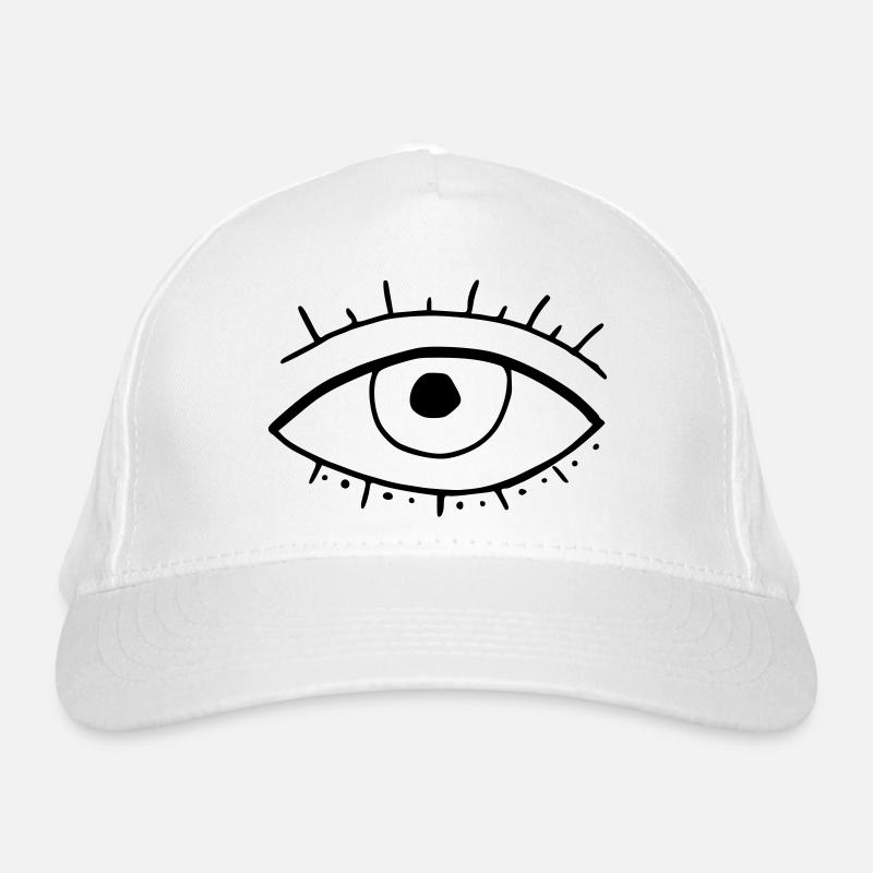 Auge Bio-Baseballkappe