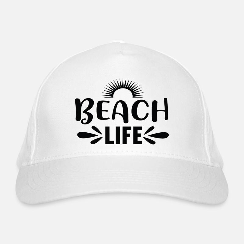 Beach Life Organic Baseball Cap