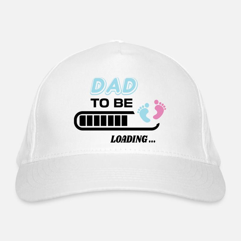 futur papa. Patienter cadeau naissance Casquette classique bio