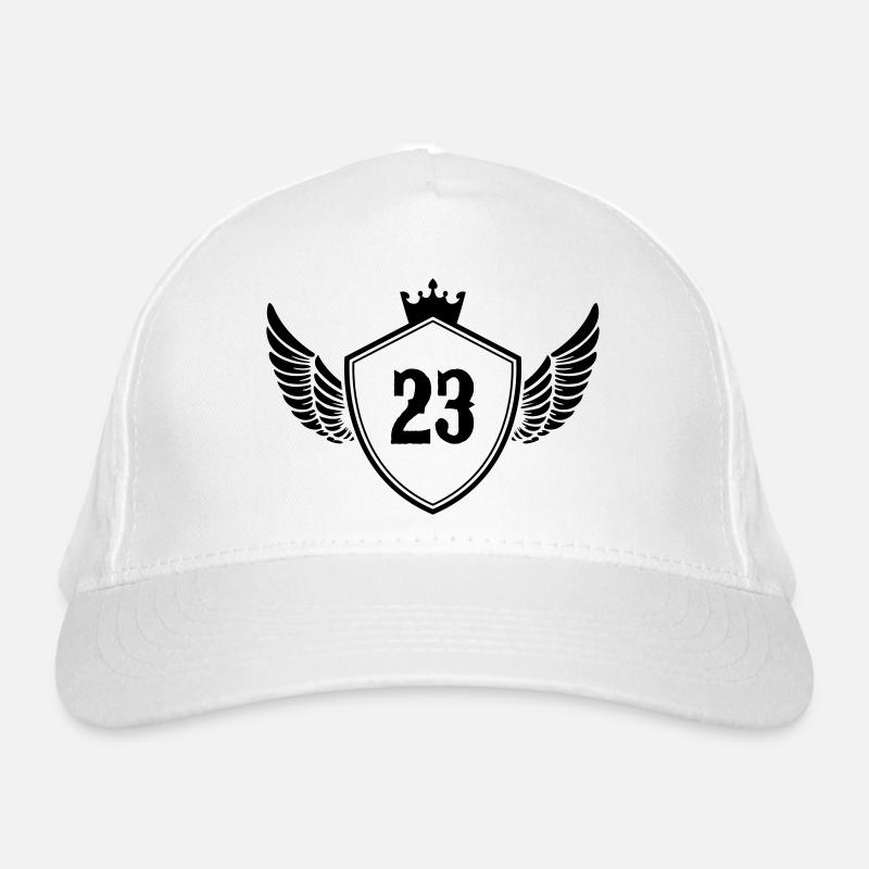 wappen 23 Bio-Baseballkappe