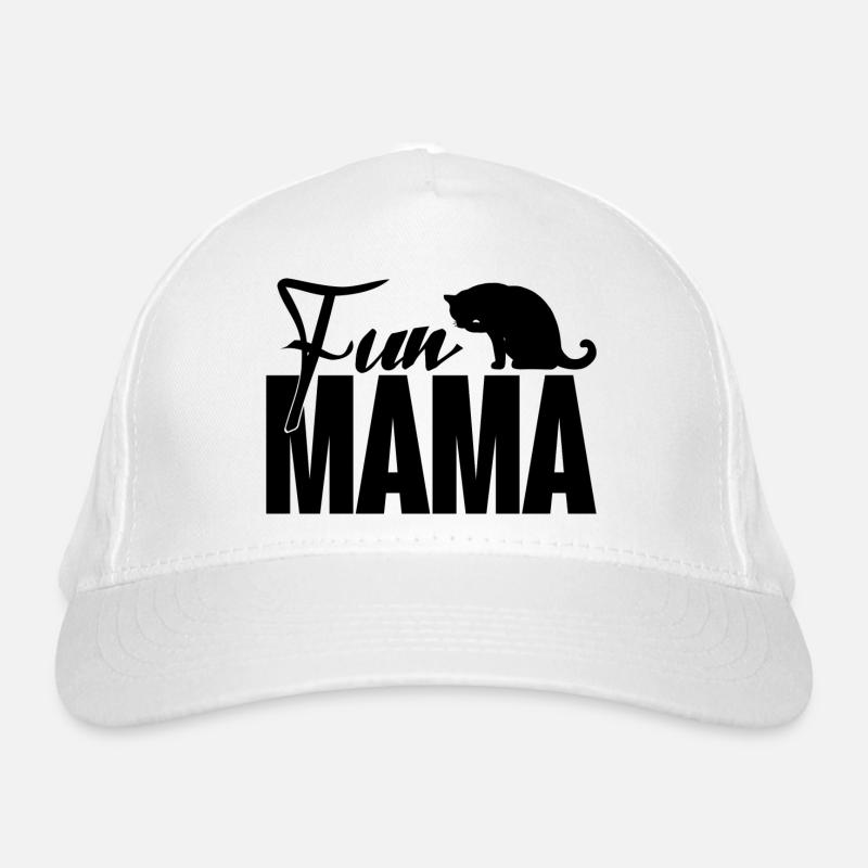 Fête des mères chat mignon mère - fun mama Casquette classique bio