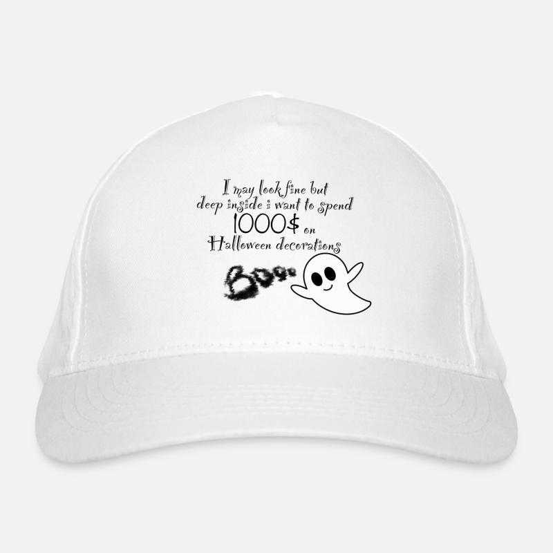 Geist Halloween Bio-Baseballkappe