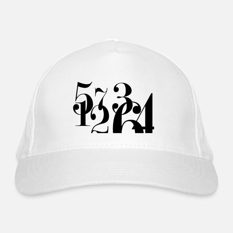 Pile de chiffres Casquette classique bio