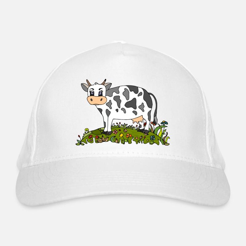 Kuh Bio-Baseballkappe