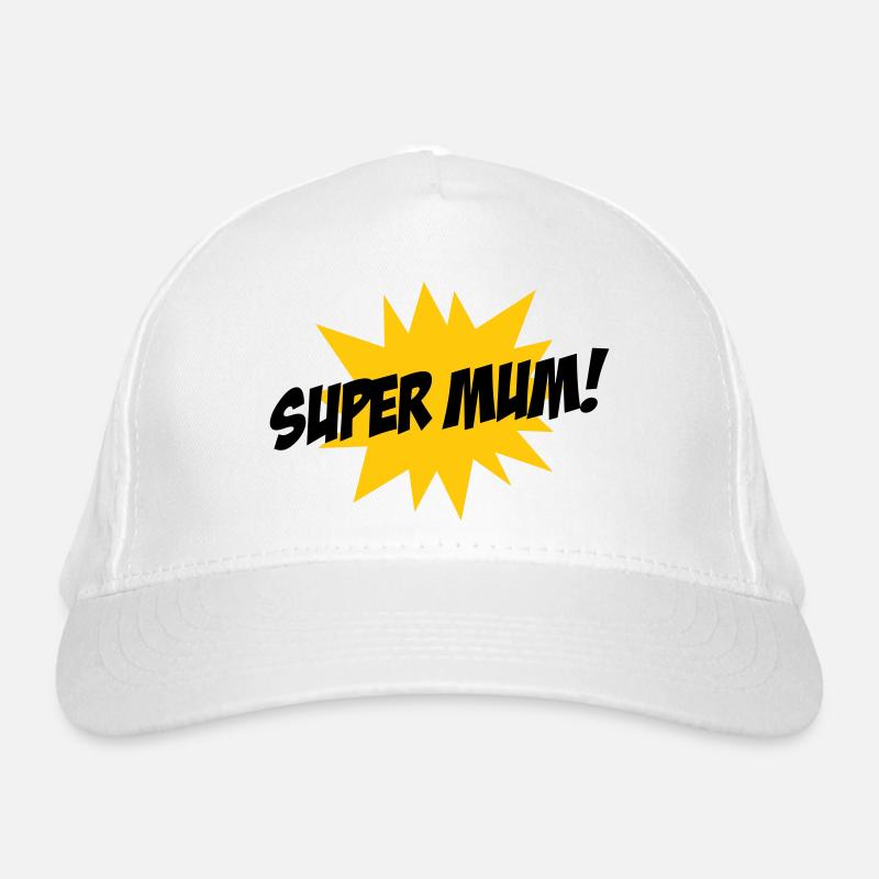 Super Mom - Muttertag Bio-Baseballkappe