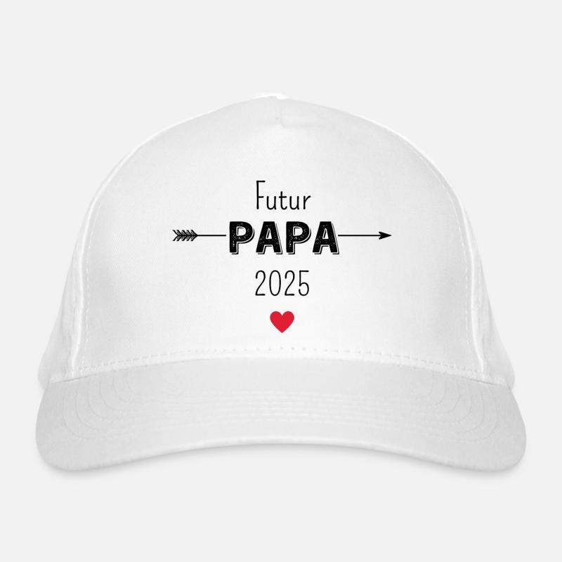 Werdender Papa 2025 Bio-Baseballkappe