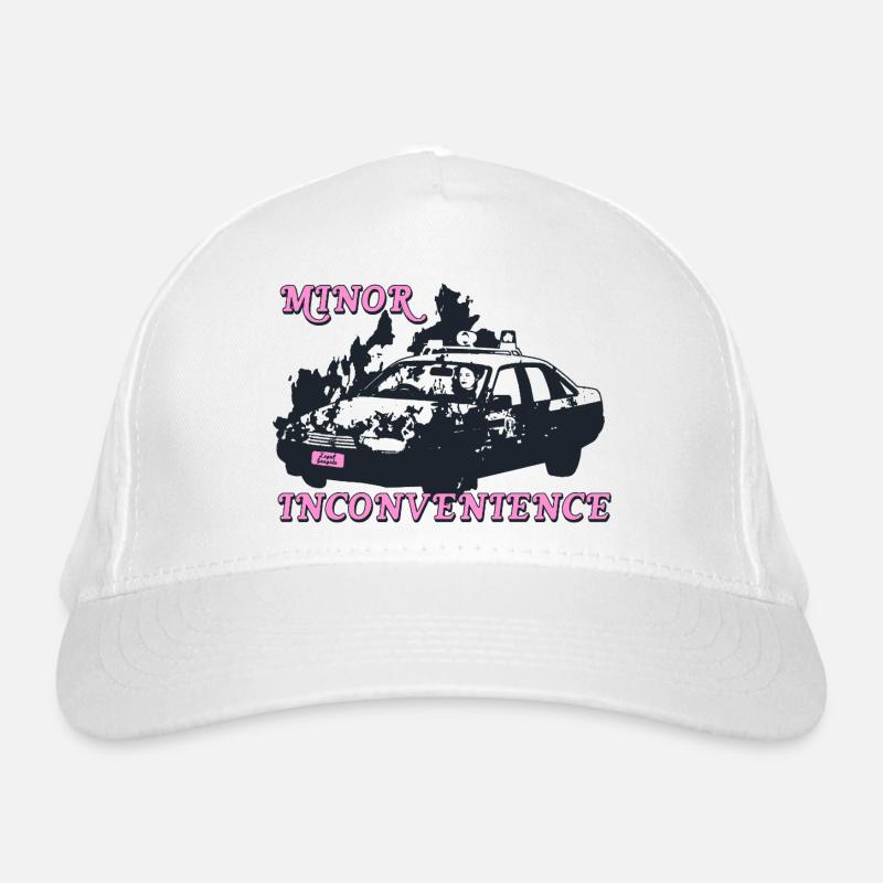 Minor Inconvenience Statement Design Organic Baseball Cap