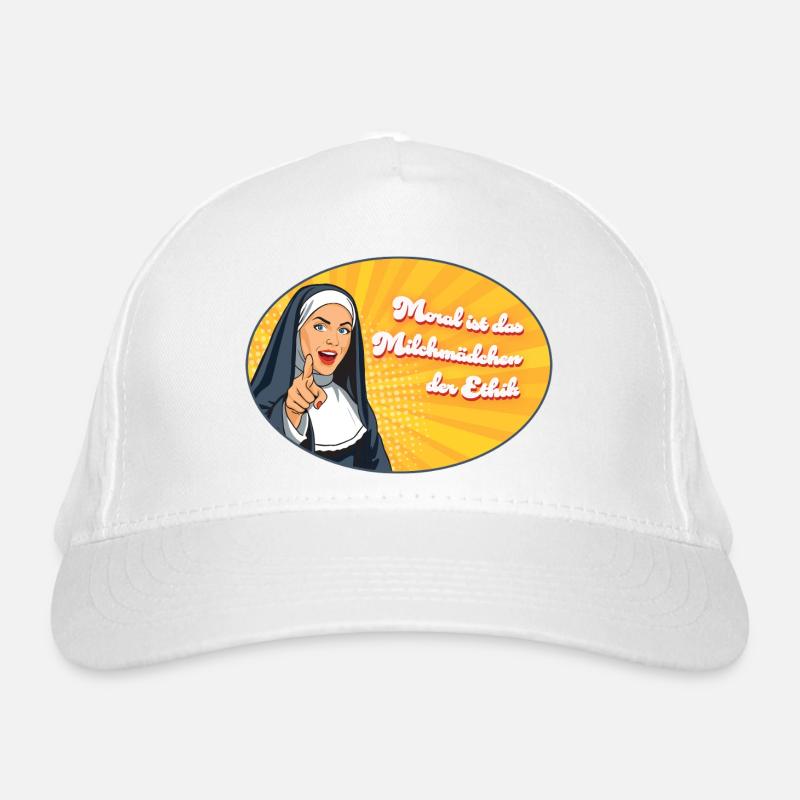 Morality is for milkmaids Organic Baseball Cap